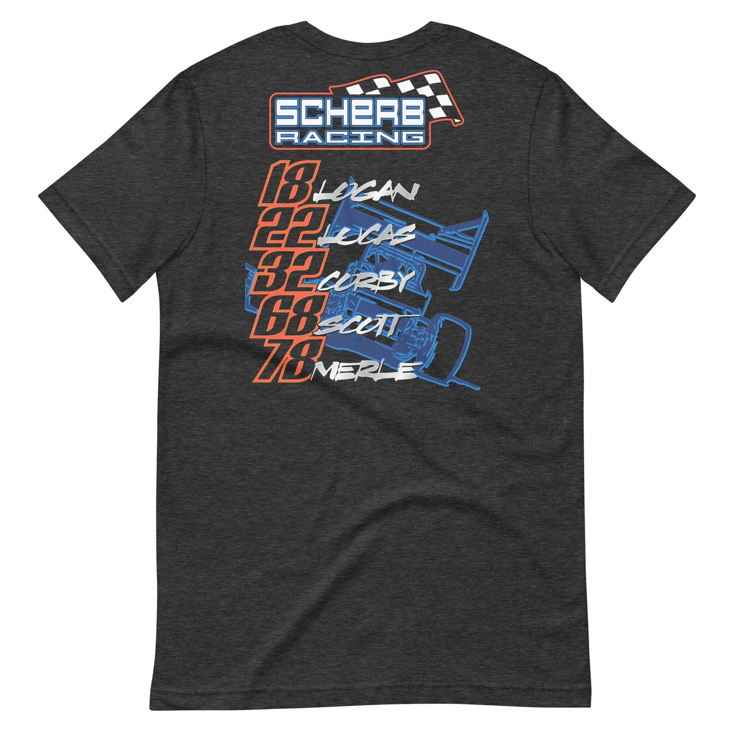 Scherb Racing Team Shirt - Dark Gray